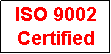 Text Box: ISO 9002
Certified